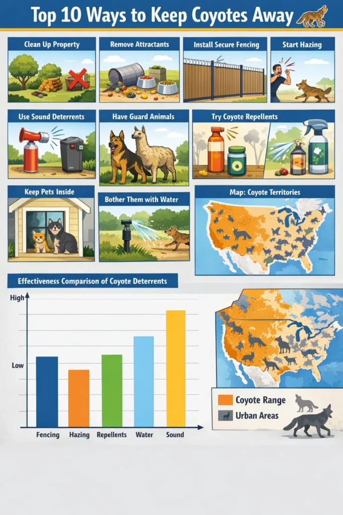 Top 10 coyote deterrent strategies