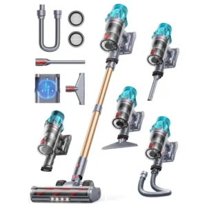 Cordless Vacuum Cleaner 600W50Kpa with Charging Dock