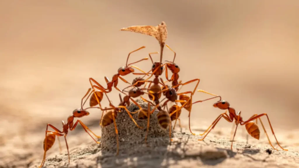 swarm of ants