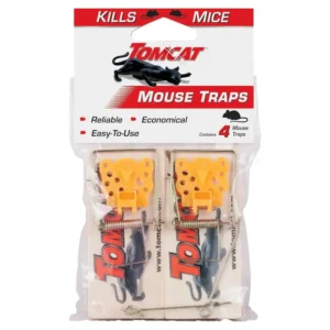 Tomcat Wooden Mouse Traps